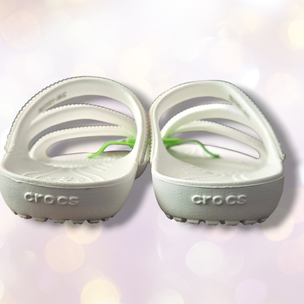 Crocs Kadee II Jewels Sandal Girls Size W4Youth Strappy 211350-50NWT - Picture 2 of 7